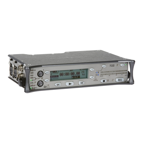 Sound Devices 722 User guide and technical information