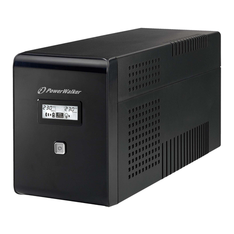 PowerWalker 1000 LCD/UK User manual