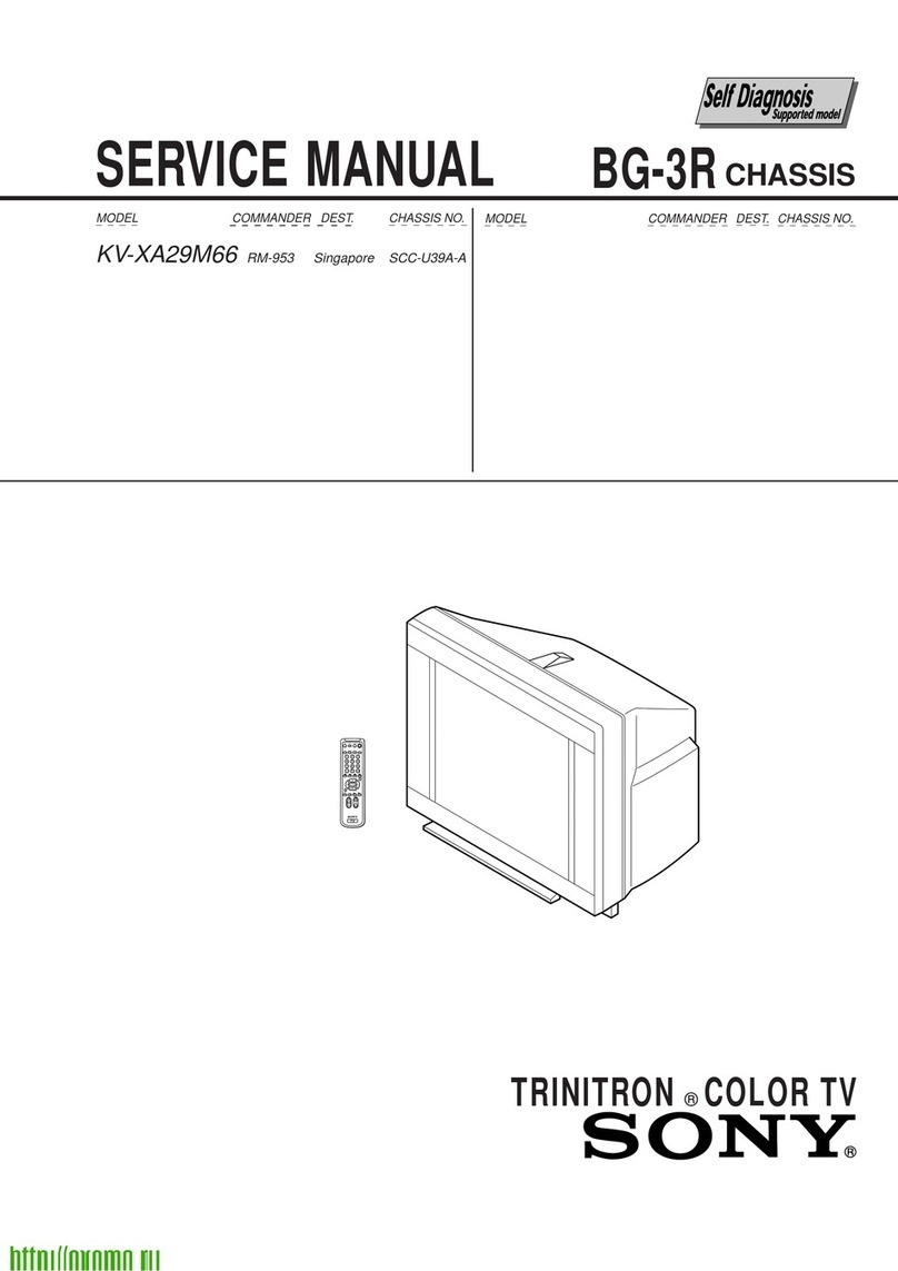 Sony Trinitron KV-XA29M66 User manual