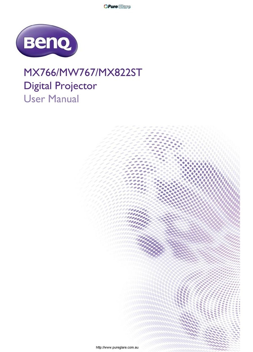 BenQ MX766 User manual BenQ MX766 User manual