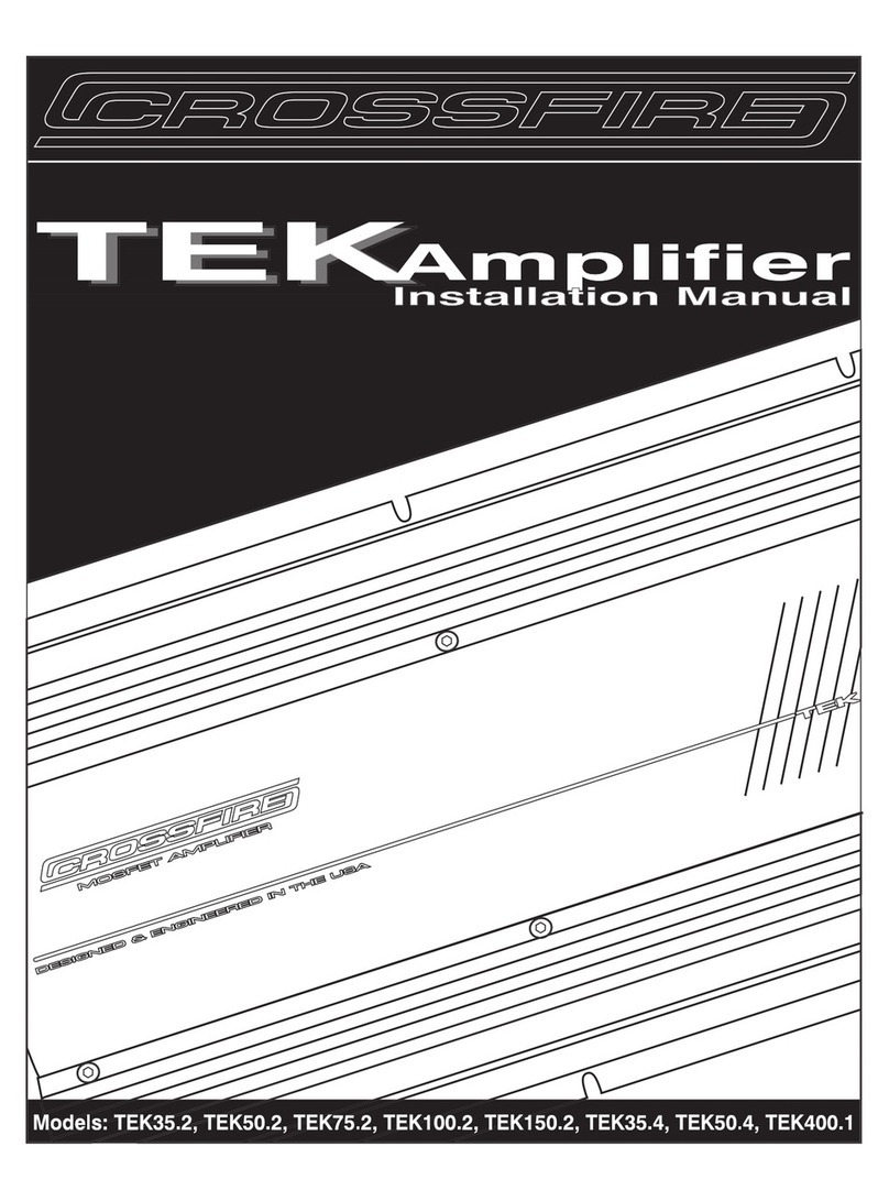 Crossfire TEK35.2 User manual