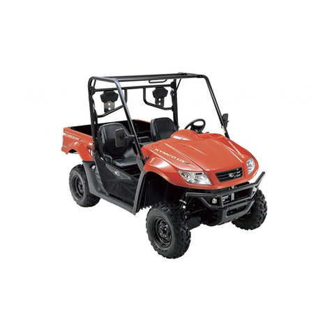 KYMCO UXV500 4x4 User manual