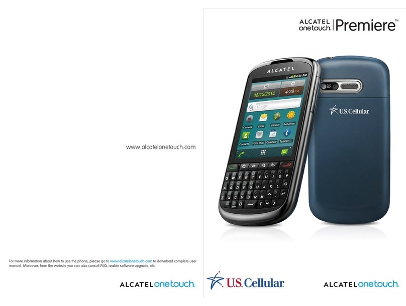 Alcatel One Touch Premiere User manual