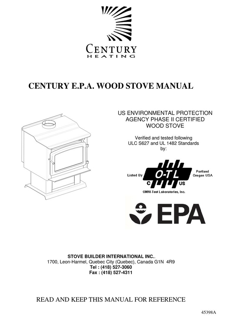 Century Heating S244 manual