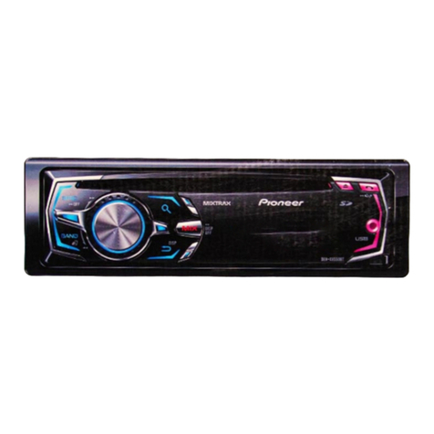 Pioneer DEH-X8550BT User manual