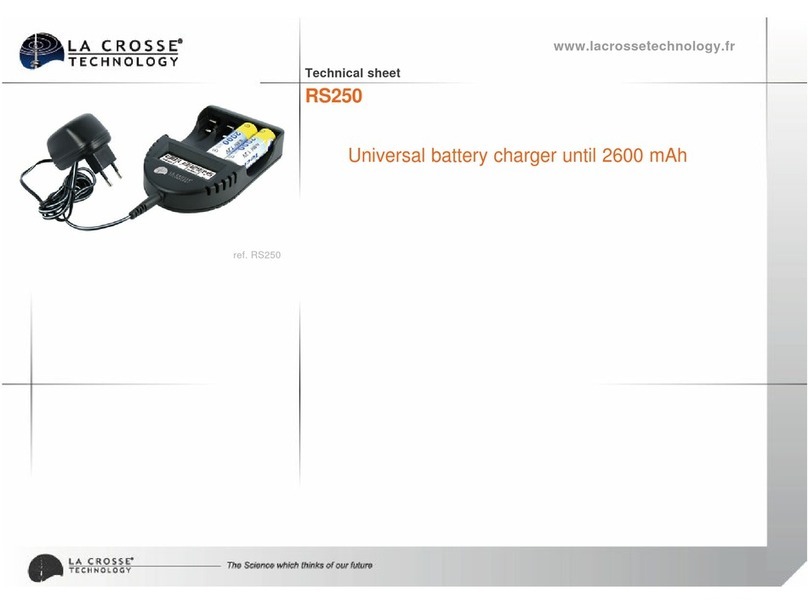 La Crosse Technology RS250 Technical sheet