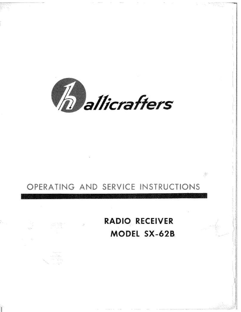 Hallicrafters SX-62B Training manual