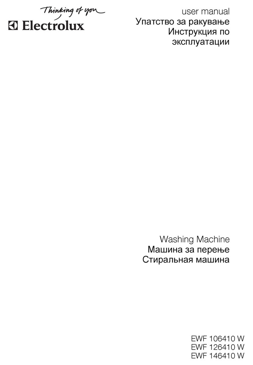Electrolux EWF 146410 W User manual
