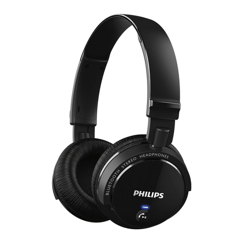 Philips SHB5500 user manual