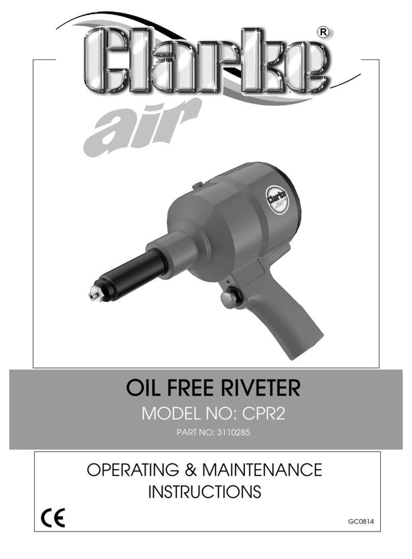 Clarke CPR2 Installation and operation manual
