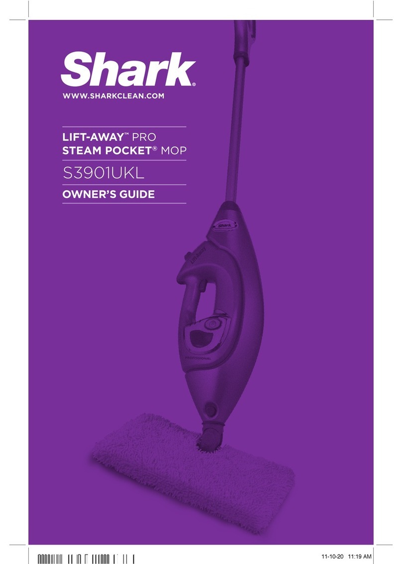 Shark S3901UKL User manual