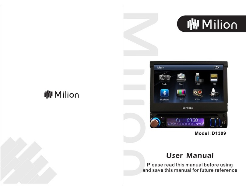 Milion D1309 user manual