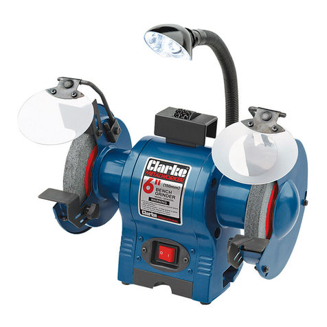 Clarke Metalworker CBG6250L Instruction Manual