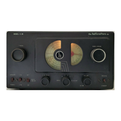 Hallicrafters S-38 User manual