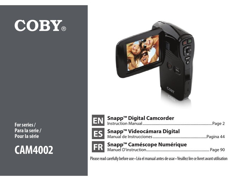 Coby Snapp CAM4002 User manual