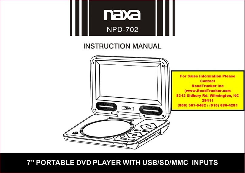 Naxa NPD-702 User manual