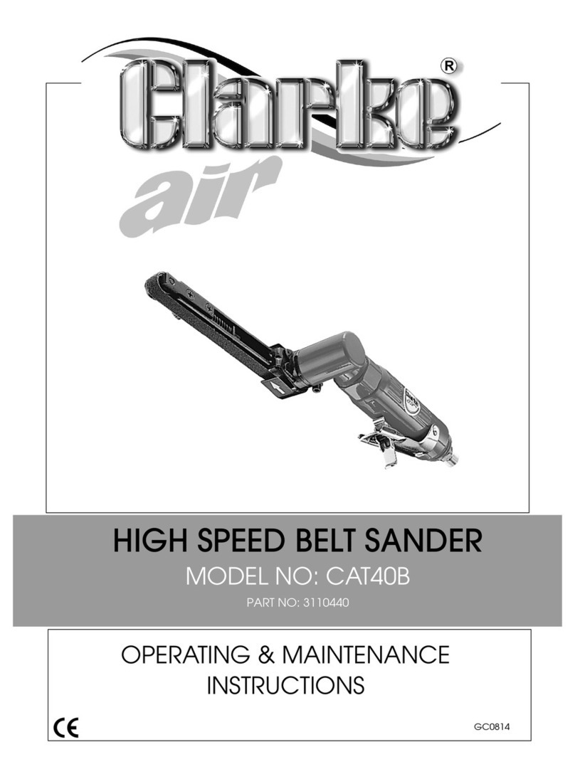 Clarke CAT40B Installation and operation manual
