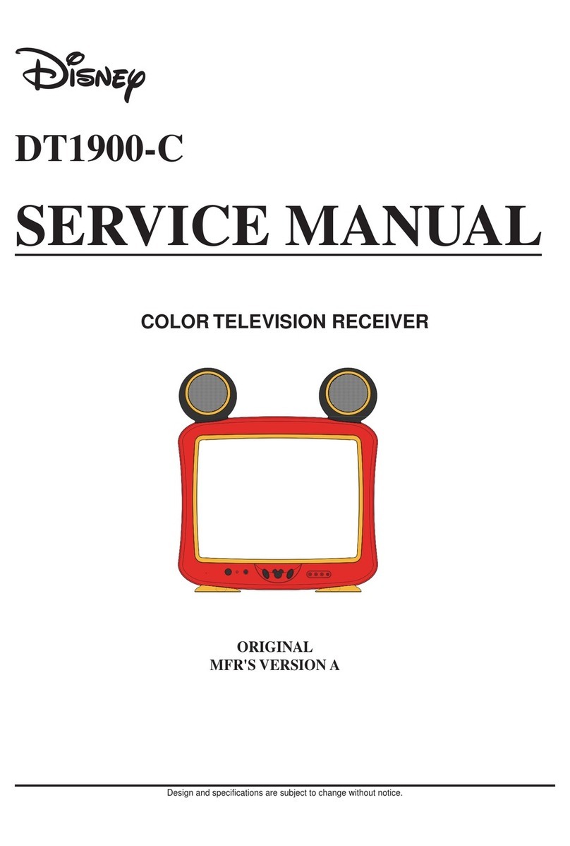 Disney DT1900-C Service manual