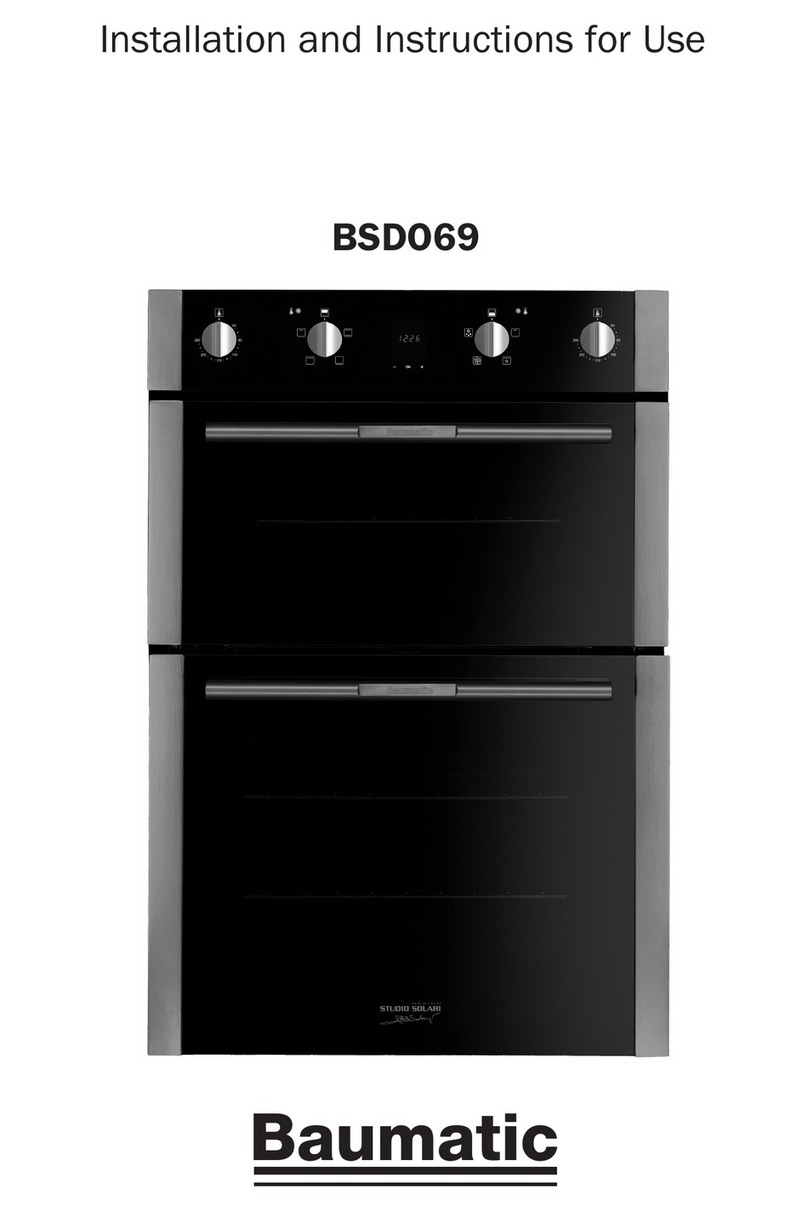 Baumatic BSDO69 User manual