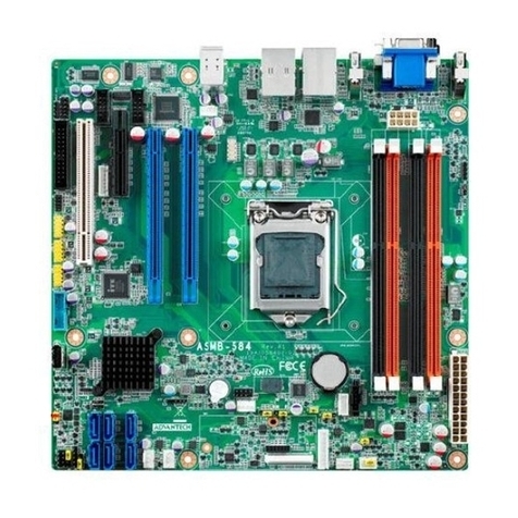 Advantech ASMB-584 User manual
