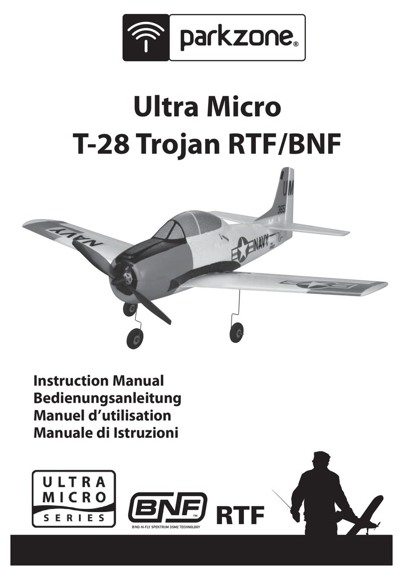 PARKZONE Ultra MicroT-28 Trojan RTF/BNF User manual