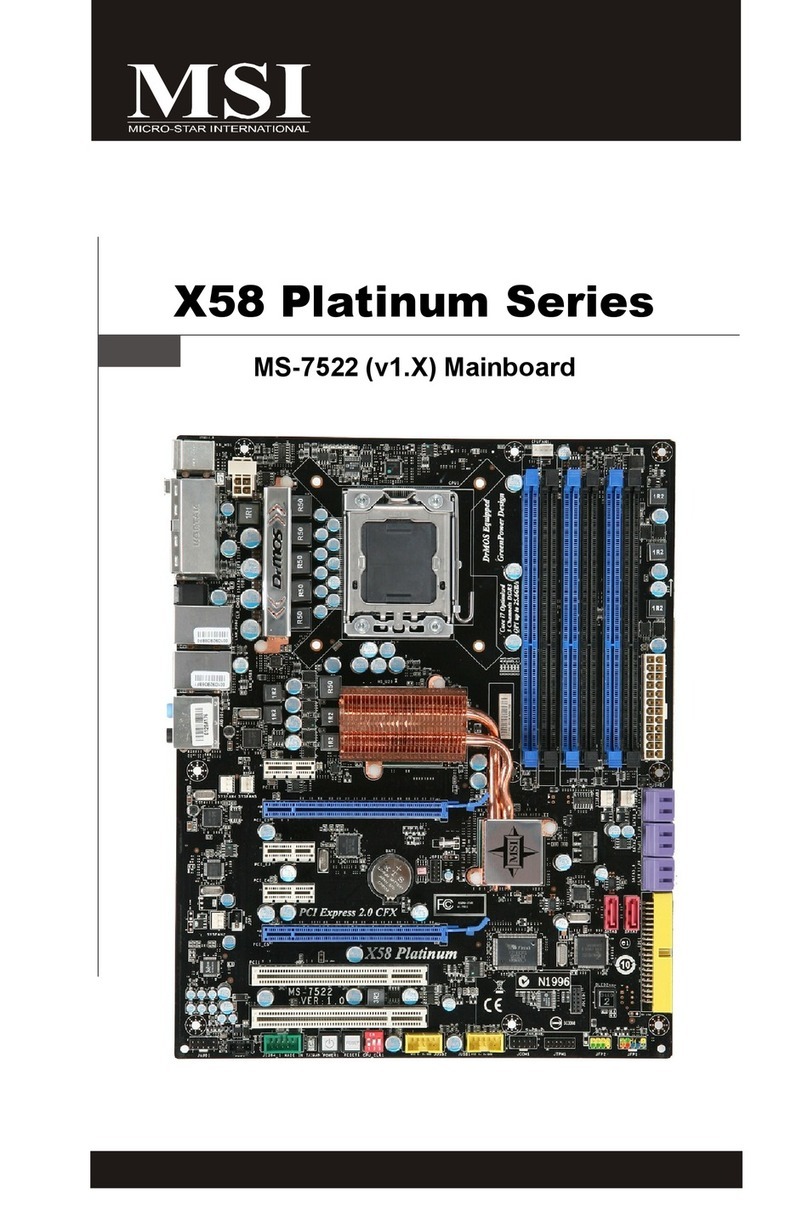 MSI X58 Platinum Series user guide