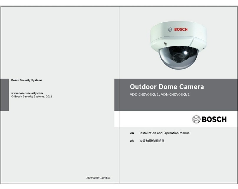 Bosch VDC-240V03-2/1 User manual