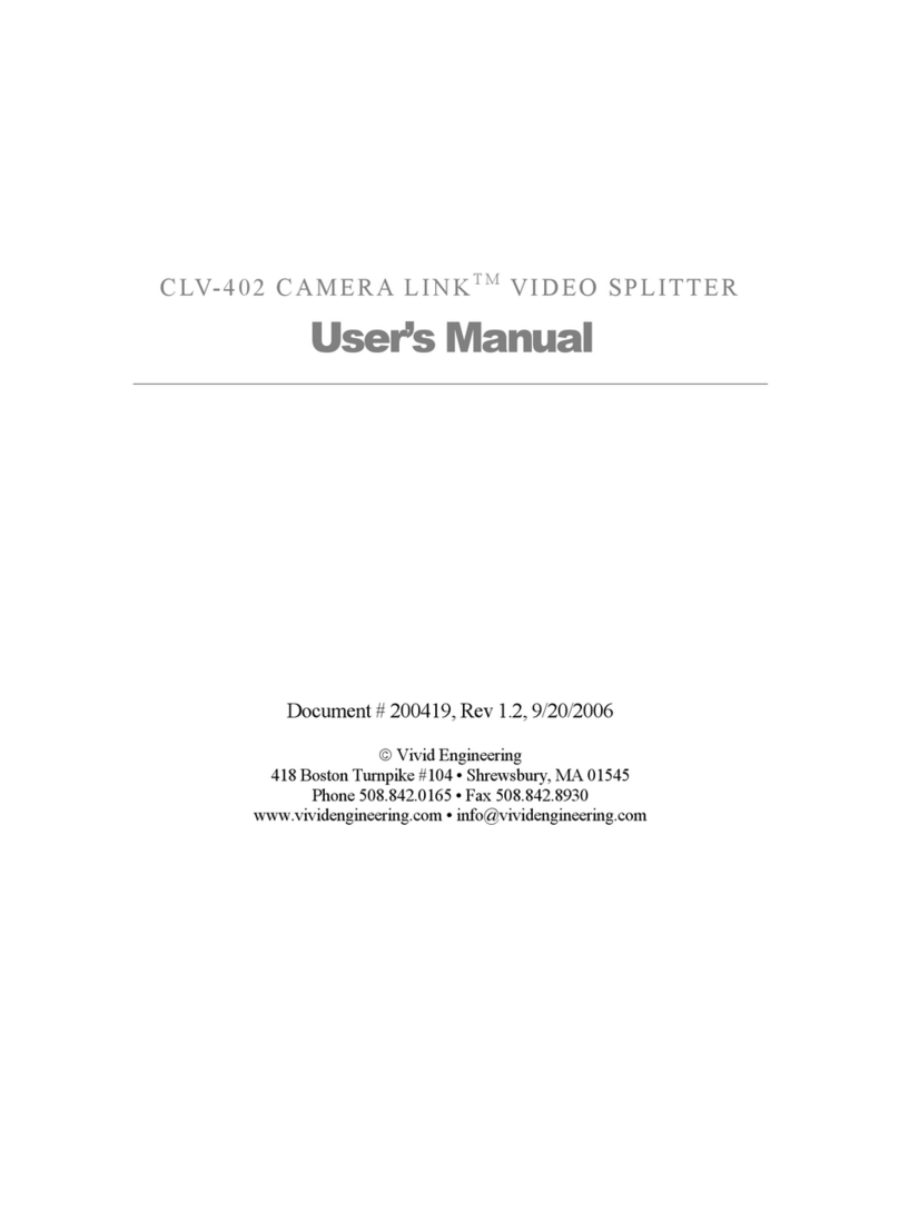 Vivid CLV-402 User manual