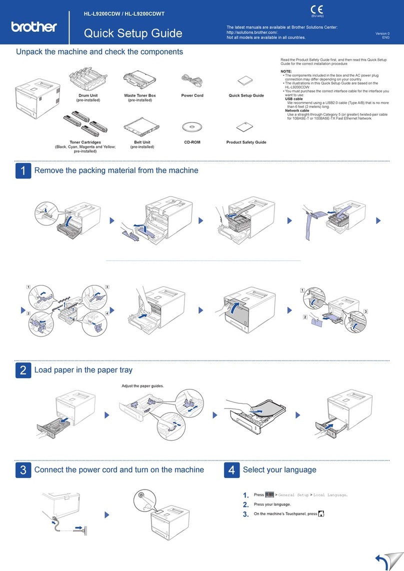 Brother HL-L9200CDW User manual