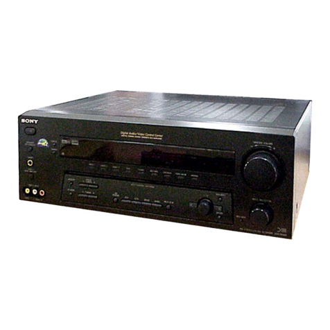 Sony STR-DE895 - Fm Stereo/fm-am Receiver Service manual