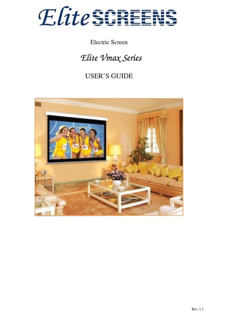 Elite Screens Elite Vmax Series User manual
