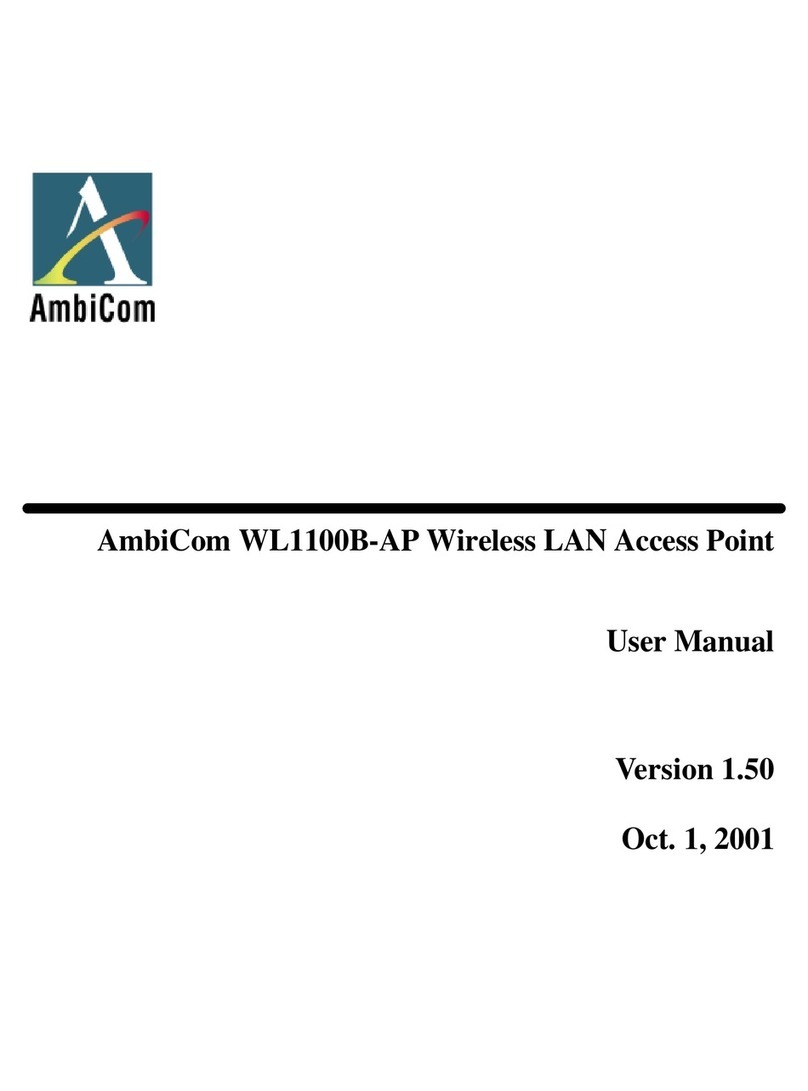 AmbiCom WL1100B-AP user manual