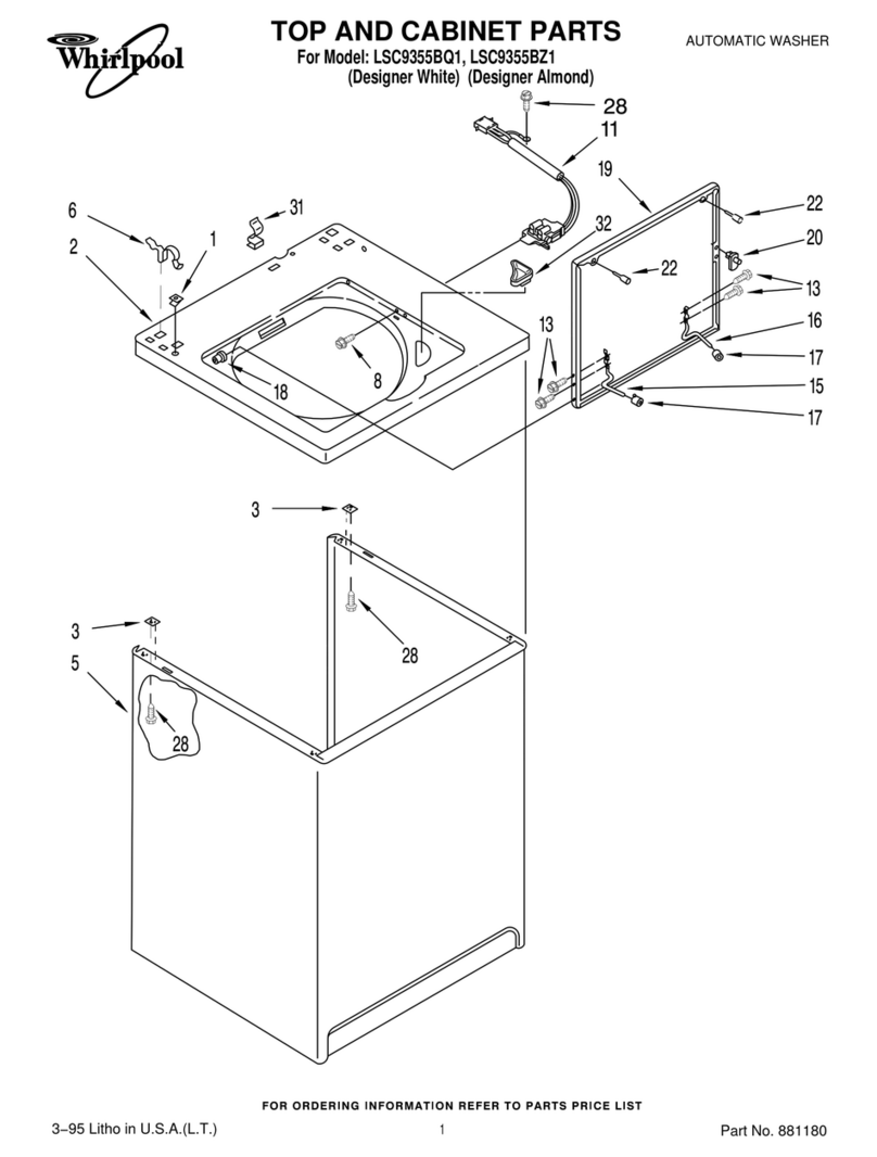 Whirlpool LSC9355BQ1 parts list