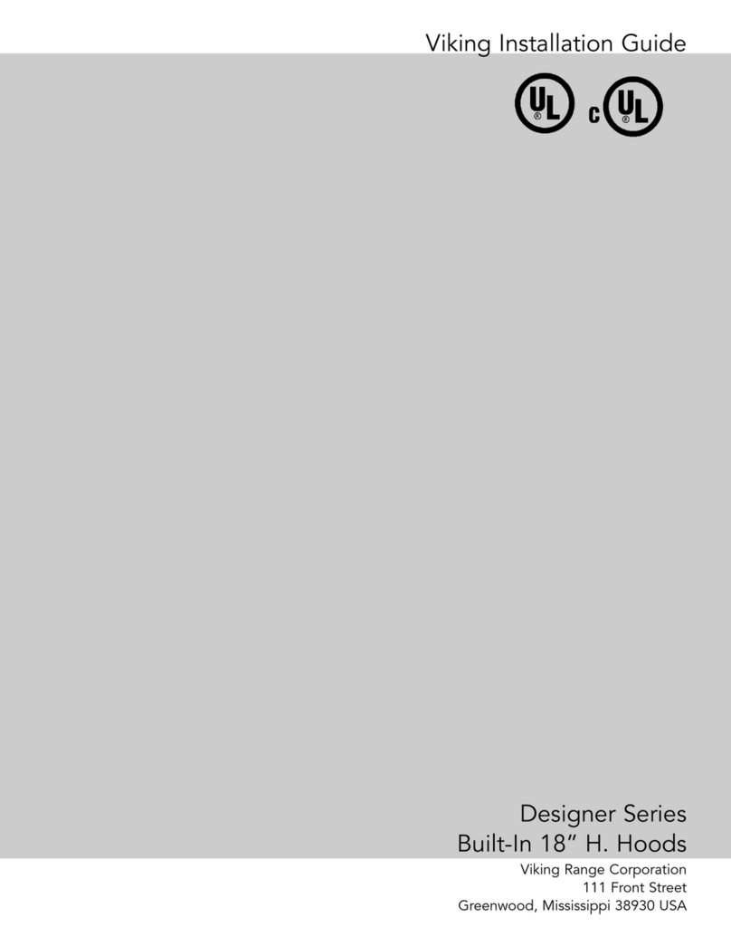 Viking Designer Series installation guide