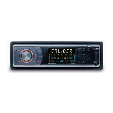Caliber RCD277DBT User manual