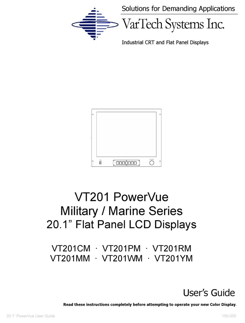 VarTech Systems VT201CM User manual VarTech Systems VT201CM User manual