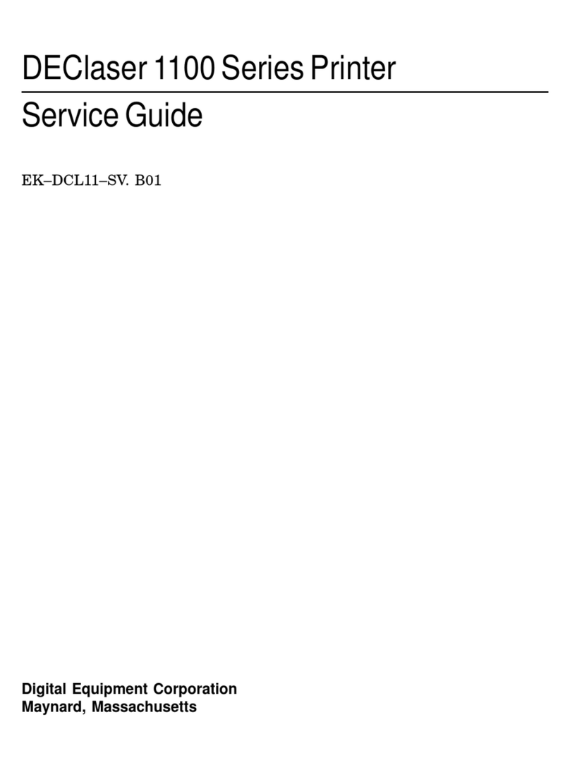 Digital Equipment DEClaser 1100 Series User manual
