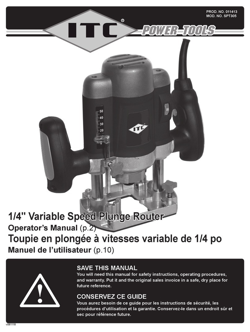 ITC SPT305 Operator's manual