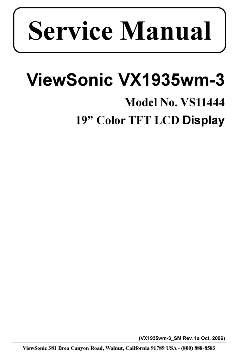 ViewSonic VX1935wm-3 Service manual