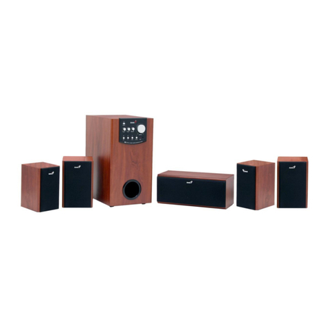Genius KYE Systems SW-HF5.1 5000 Service guide