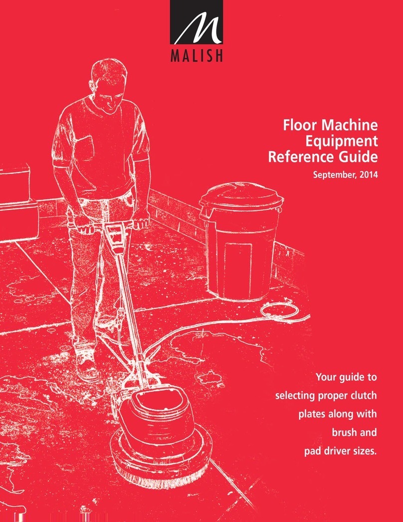Malish Floor Machine Equipment reference guide