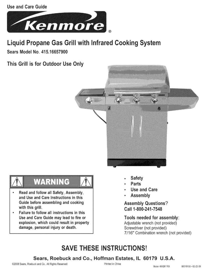 Kenmore 4t5.t6657900 Use and care guide