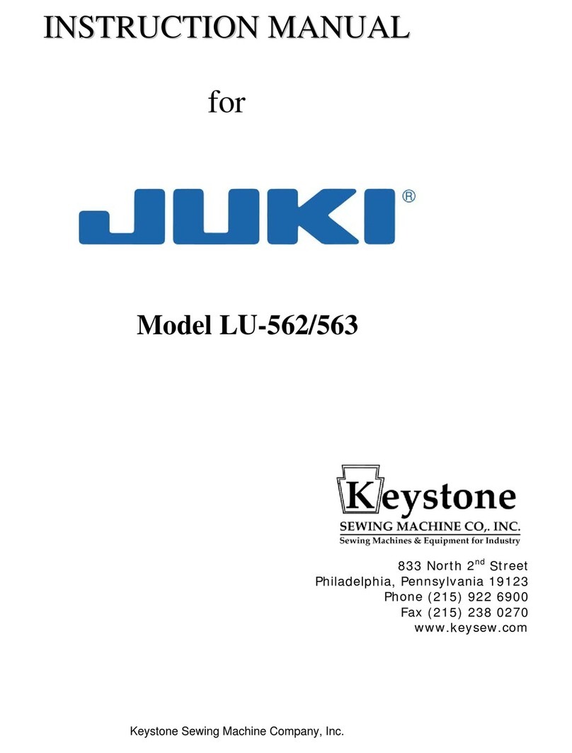 JUKI LU-562 User manual JUKI LU-562 User manual