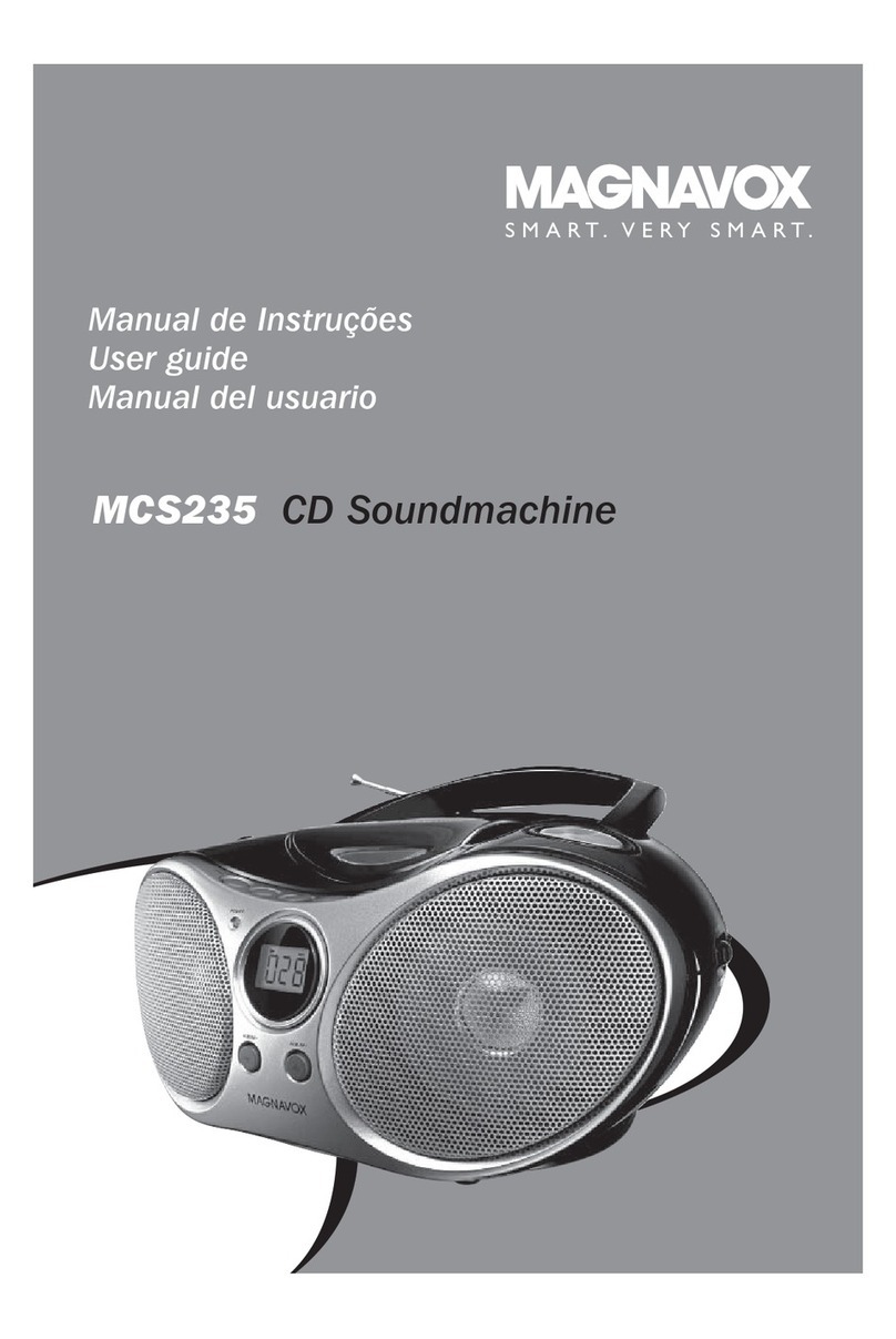 Magnavox MCS235 User manual