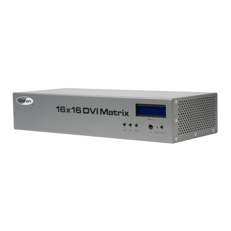 Gefen Digital Audio Switcher user manual