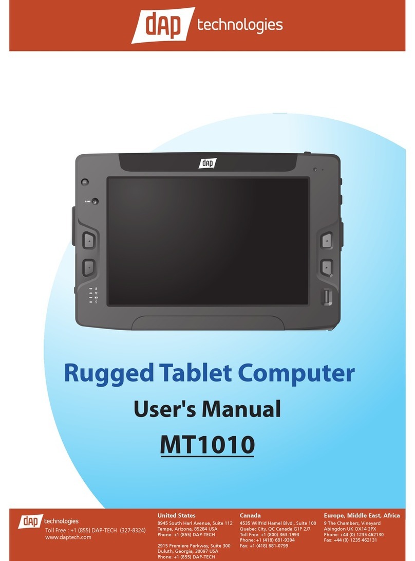 DAP Technologies MT1010 user manual