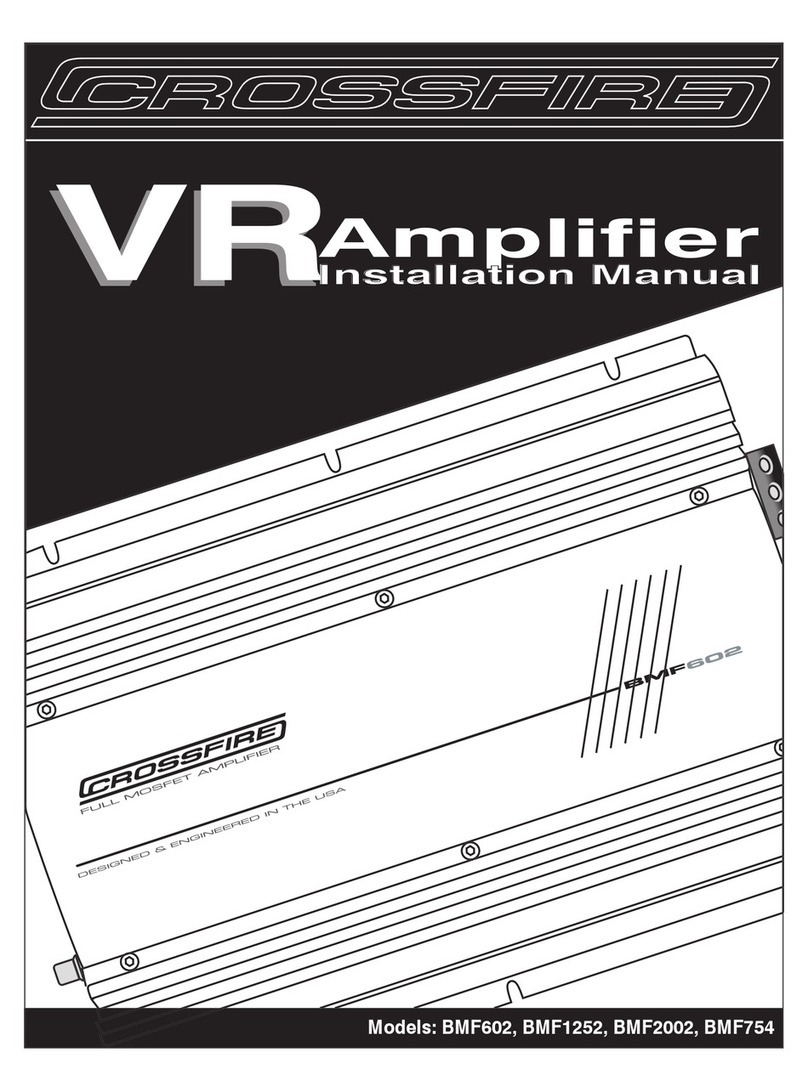 Crossfire BMF602 User manual
