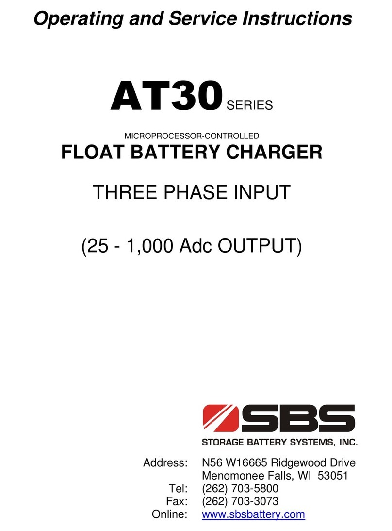 SBS AT30 SERIES Operating and service instructions
