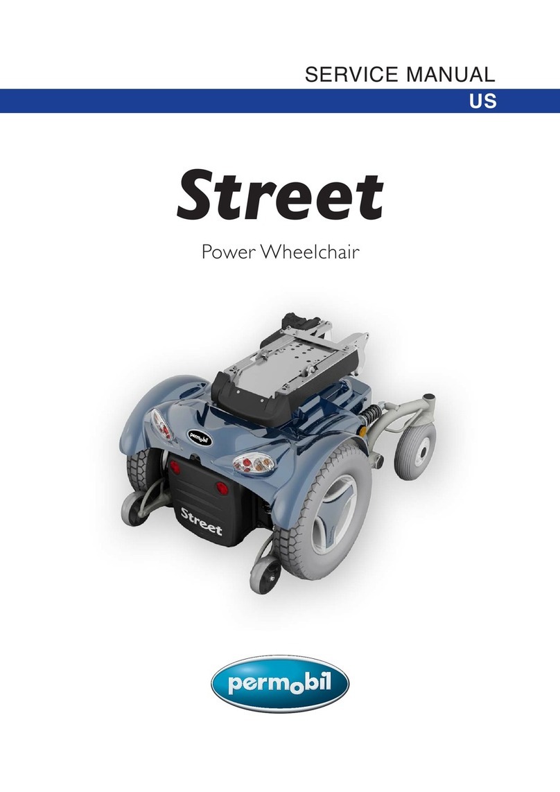 Permobil STREET User manual Permobil STREET User manual