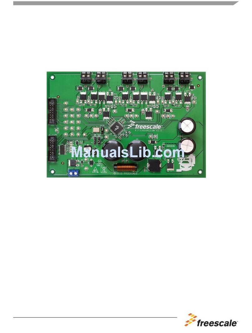 Freescale Semiconductor KIT33816AEEVM User manual Freescale Semiconductor KIT33816AEEVM User manual